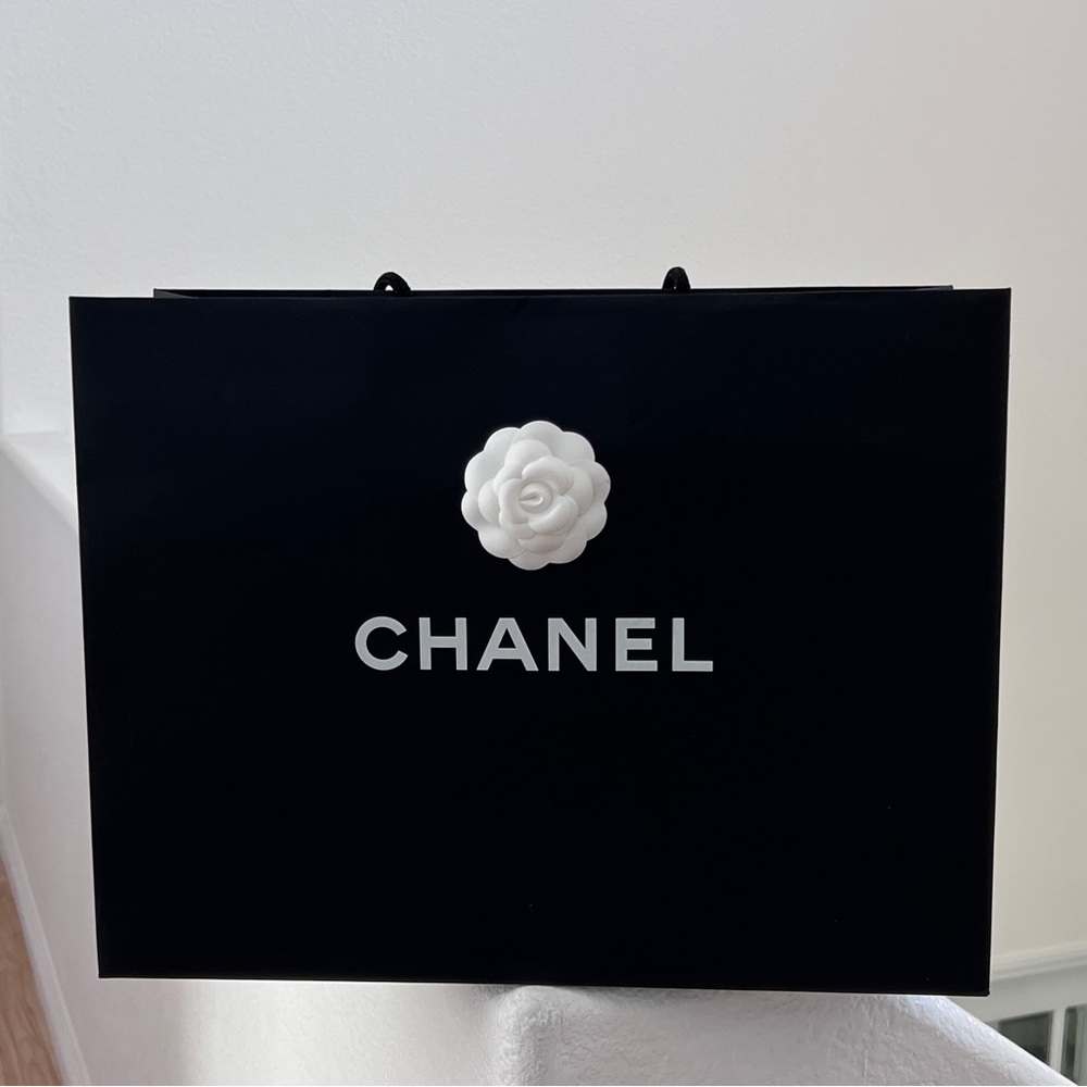Authentic Chanel shopping bag
